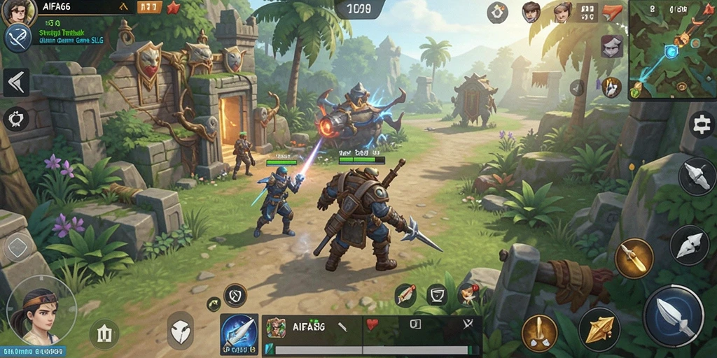Tampilan dinamis dari gameplay AIFA66 yang menarik.