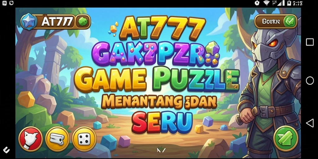 Screenshot gameplay <strong>AT777</strong> menunjukkan keseruan memecahkan teka-teki.