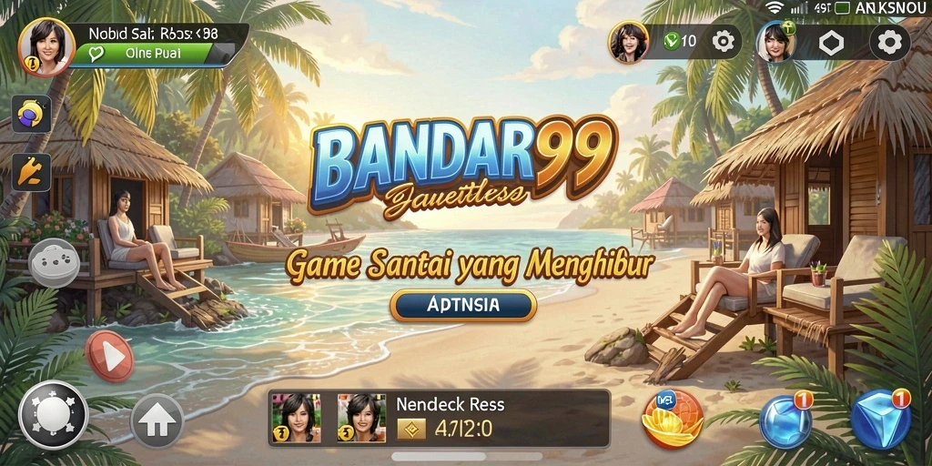 Tangkapan layar BANDAR99 menampilkan gameplay santai yang menghibur.