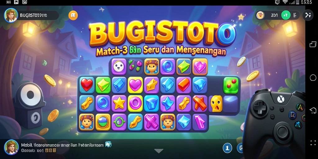 Tampilan menarik dan gameplay seru di BUGISTOTO.