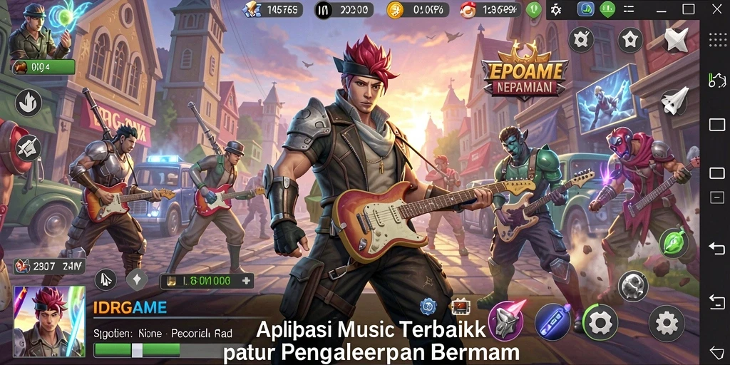 Tampilan gameplay IDRGAME yang menyenangkan dan interaktif.