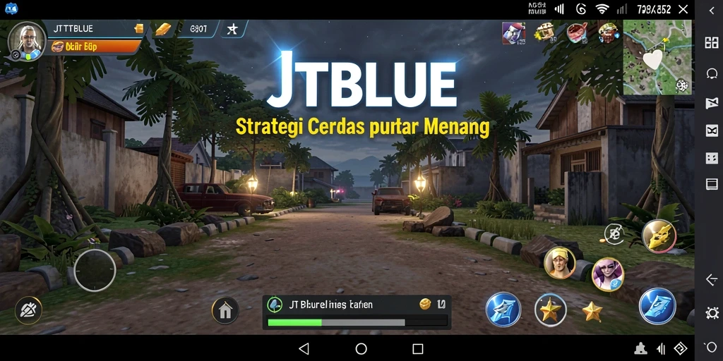 Menampilkan gameplay JTBLUE dengan strategi dan taktik mendebarkan.