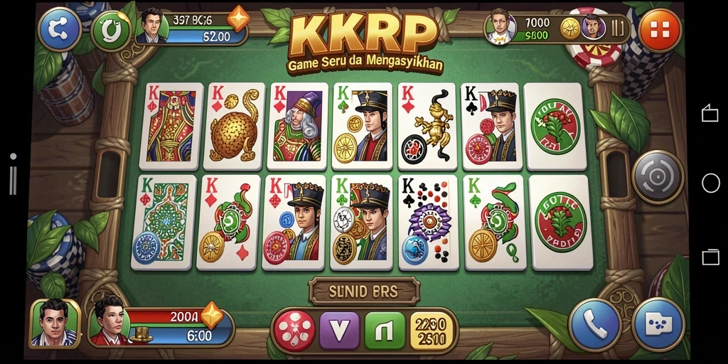 Tampilan gameplay KKRP yang seru dan interaktif.