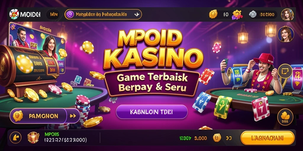 Screenshot MPOID menampilkan aksi seru permainan Kasino.