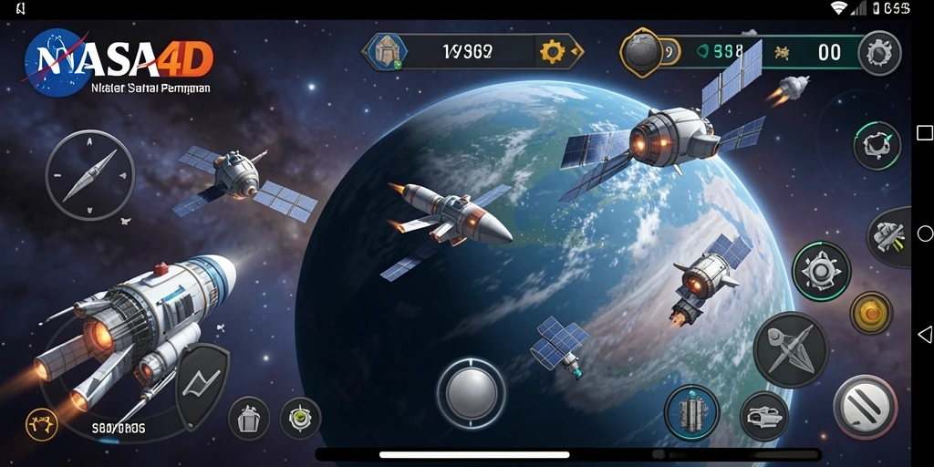 Tampilan gameplay seru dari NASA4D yang menghibur dan menantang.