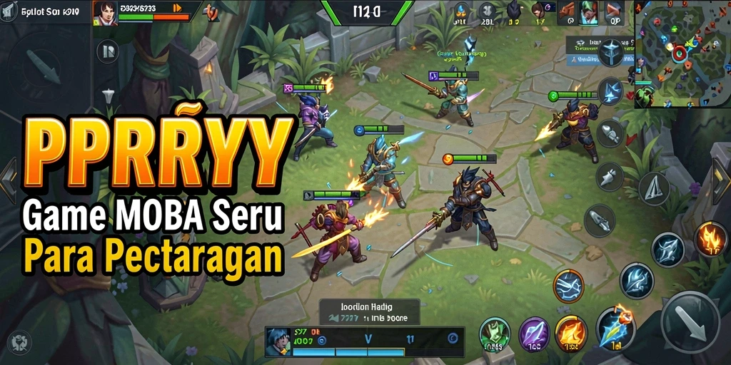 Tampilan seru dari PPRRYY saat pertarungan sengit di arena.